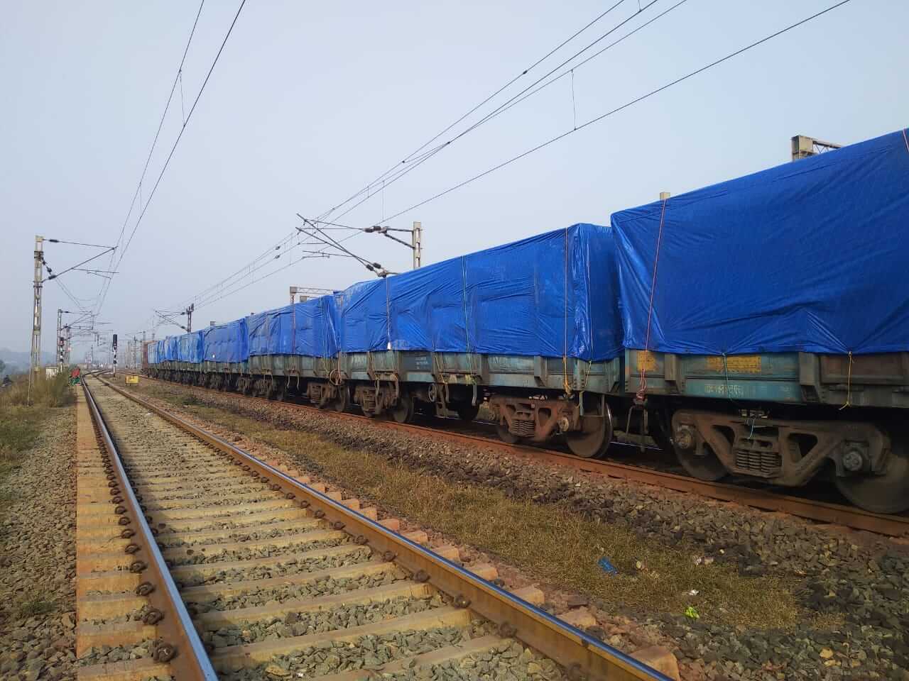 Railway-wagon coverings