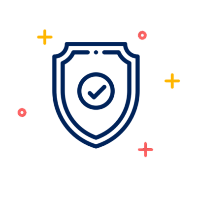 Strong and safe icon