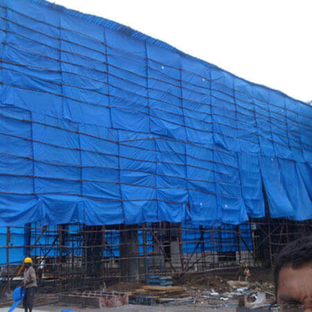 Silpaulin can be used as underlays for diverse construction activities