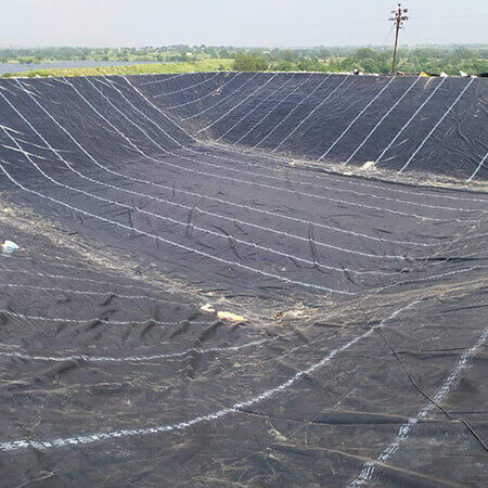 LDPE dunnage sheets can be used as liners for conveyance canals