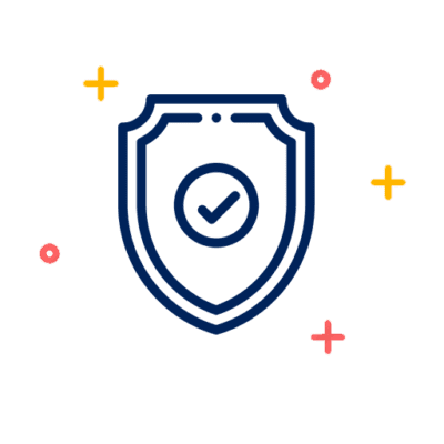 Strong and safe icon