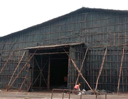 Hybrid shed work sample